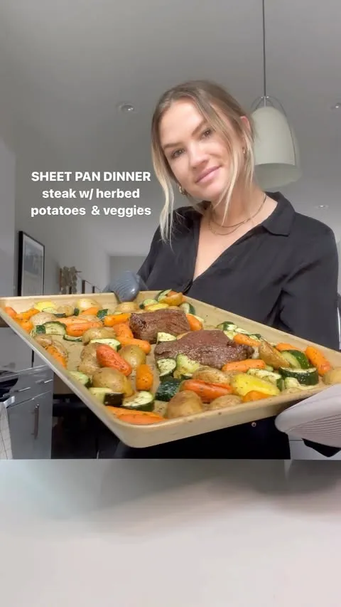 SHEET PAN MEALS EPISODE #4: Steak w/ Herbed Potatoes & Veggies
