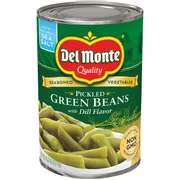 Del Monte Pickled with Dill Flavor Green Beans