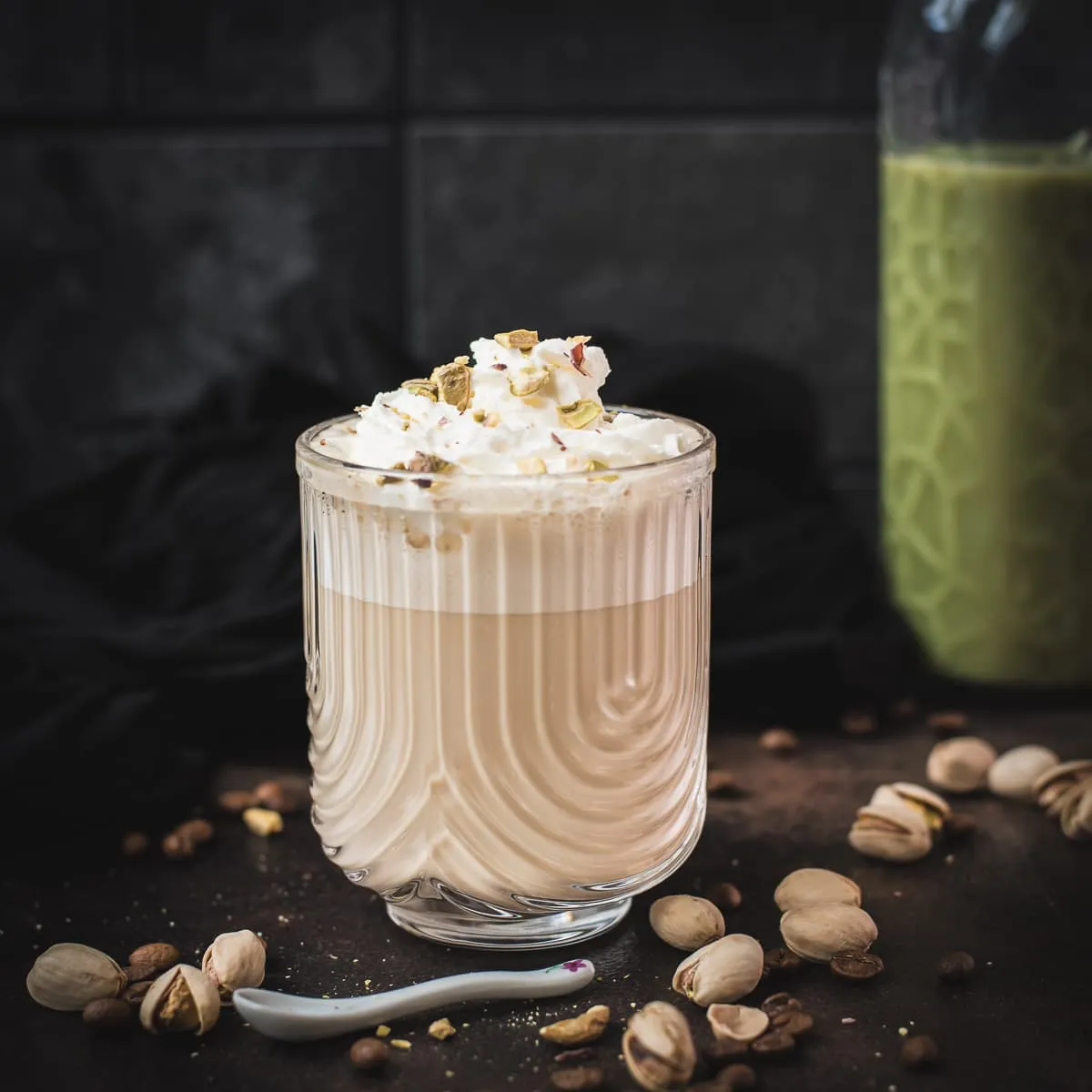 Boozy Pistachio Latte