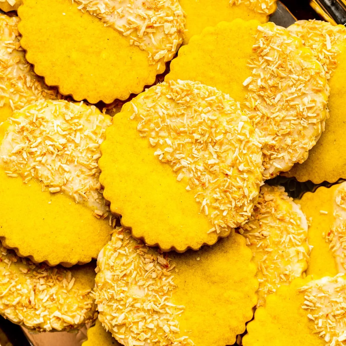 Golden Milk Shortbread Cookies (Haldi Doodh)