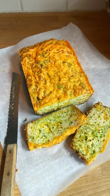 Savory Cheddar + Zucchini Bread Loaf