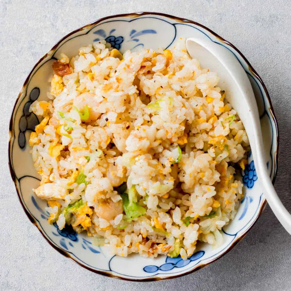 Seafood Lettuce Fried Rice