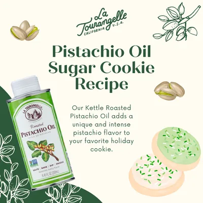 Recipe 'Roasted Pistachio Oil Sugar Cookies (Video)'