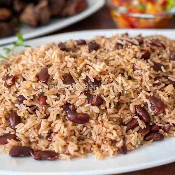 Rice and Beans with Coconut Milk – A Classic Caribbean Staple with a Creamy Twist