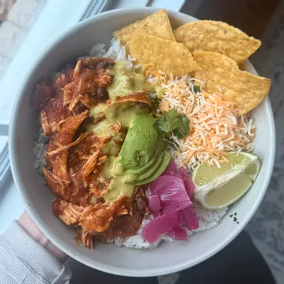 Recipe 'Salsa Verde Chicken Bowls'