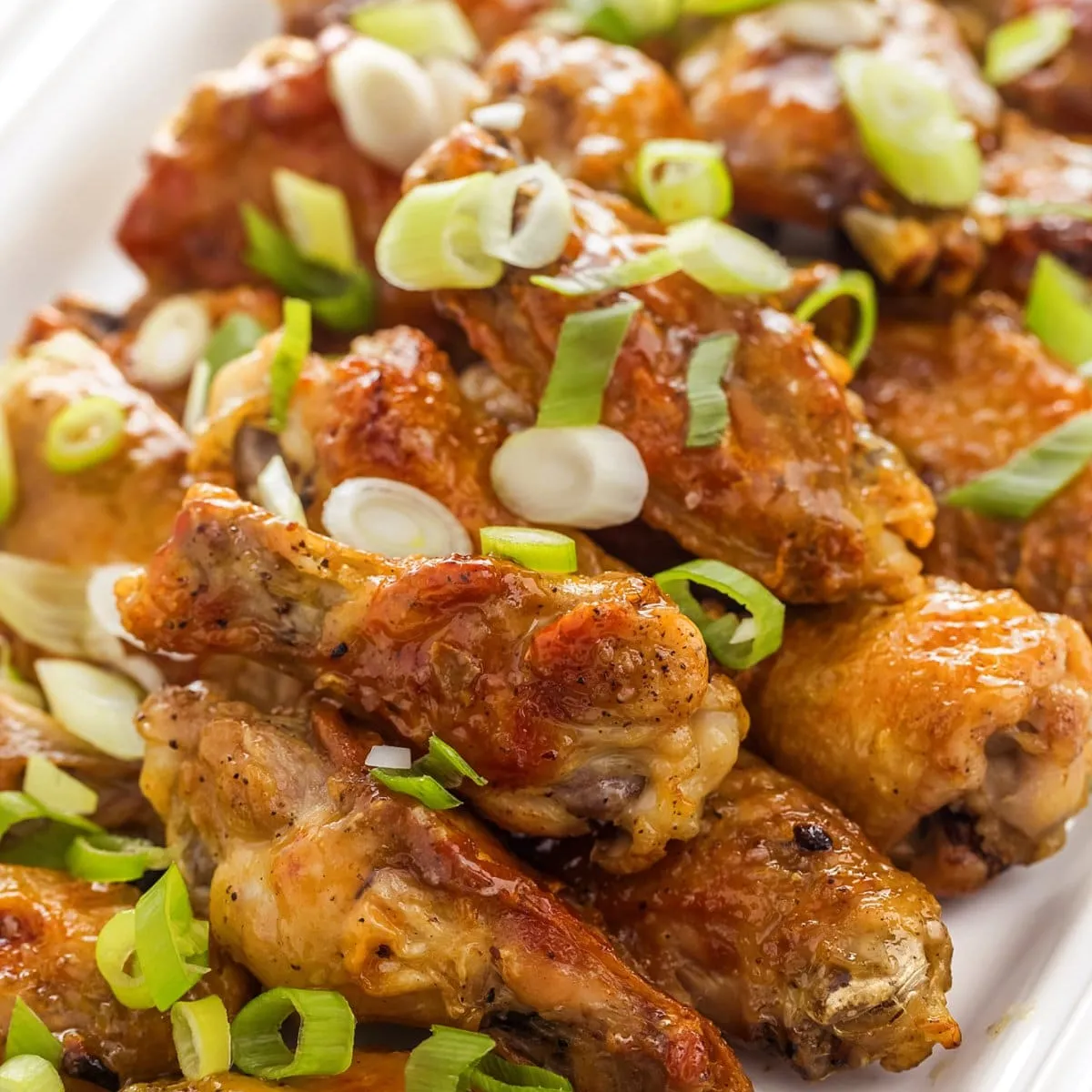 Honey Garlic Baked Chicken Wings