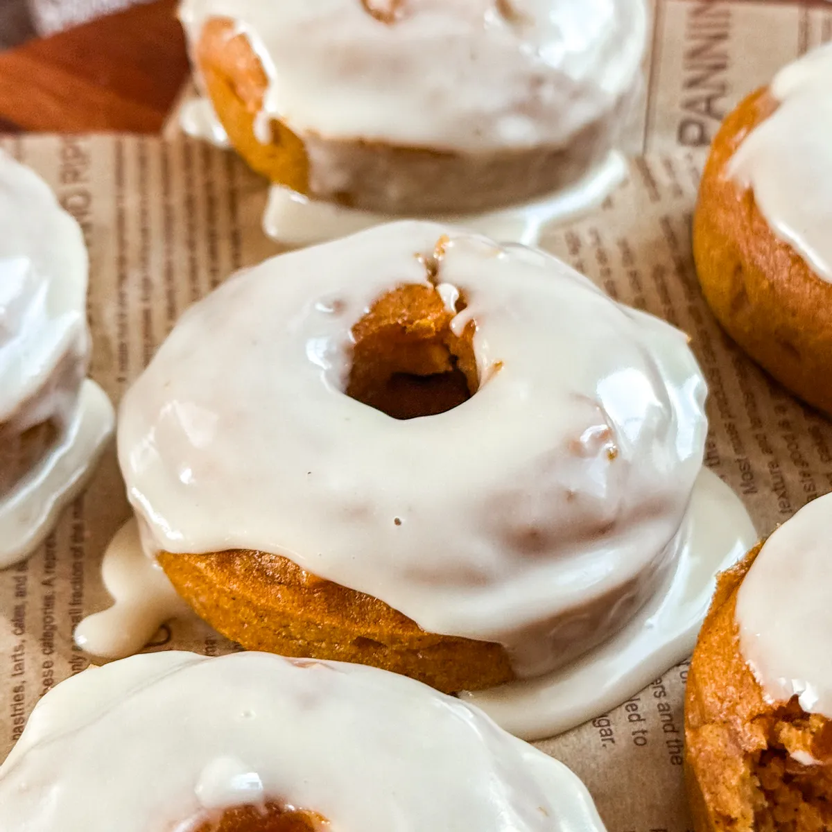 Brown Butter Pumpkin Donuts
