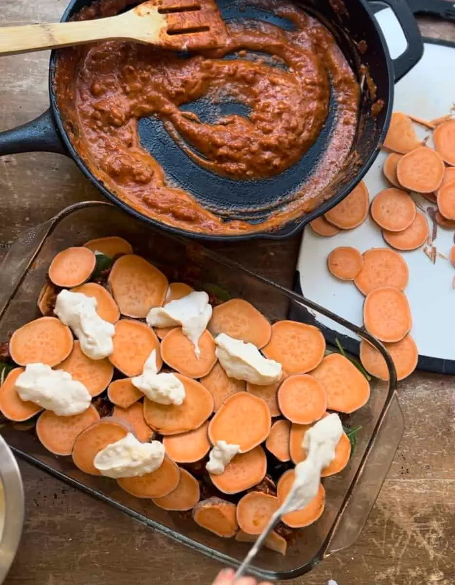 Sweet Potato Lasagna