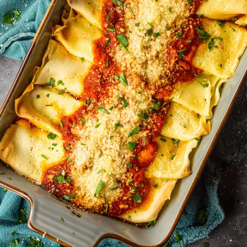 Authentic Homemade Italian Manicotti Recipe