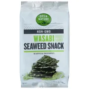 Open Nature Seaweed Snack, Wasabi