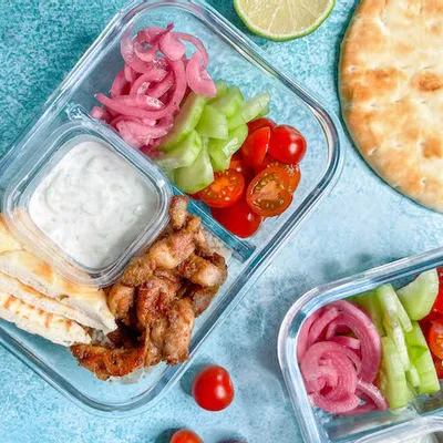 Recipe 'Easy Mediterranean Bowls With Homemade Tzatziki'