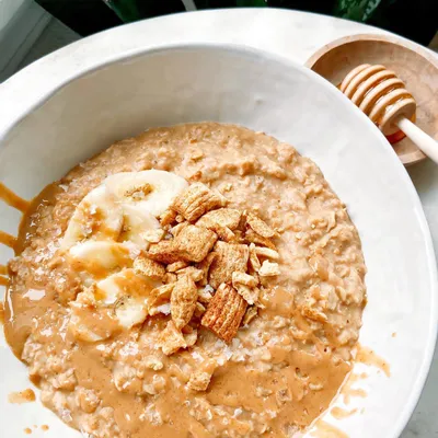 Recipe 'Triple Peanut Butter Oats'