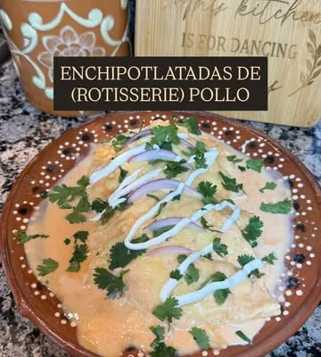 Recipe 'ROTISSERIE CHICKEN SERIES: ENCHIPOTLATADAS DE POLLO'