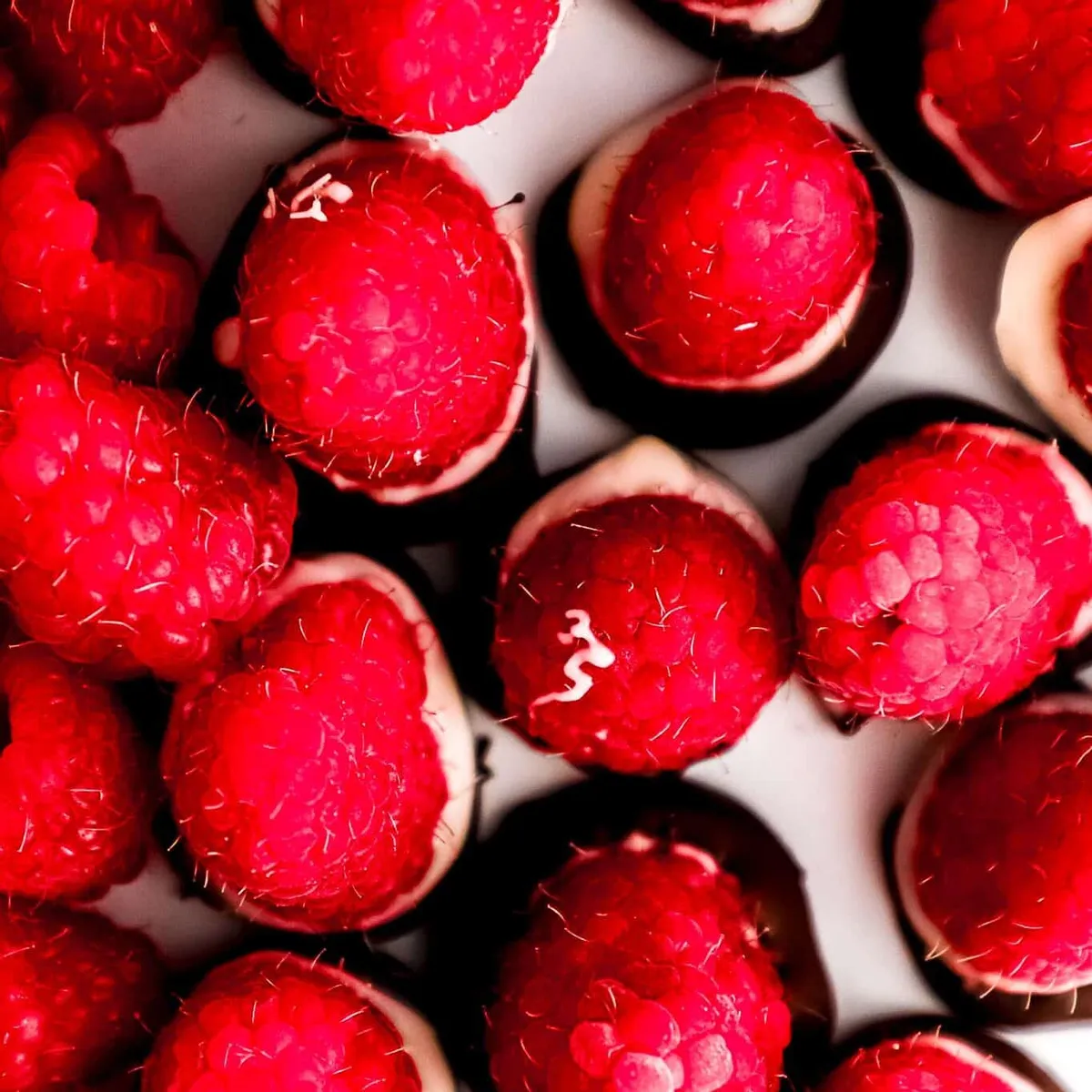 Homemade Raspberry Tru Fru (White & Dark Chocolate Dipped)