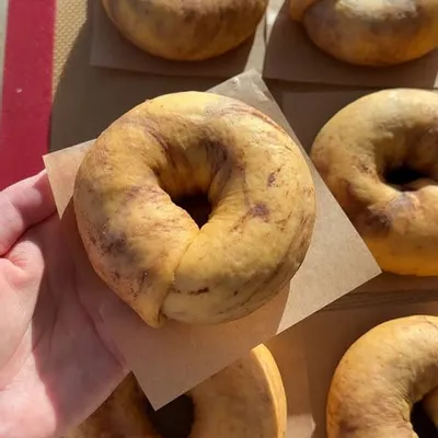 Recipe 'Pumpkin Spice Bagels'