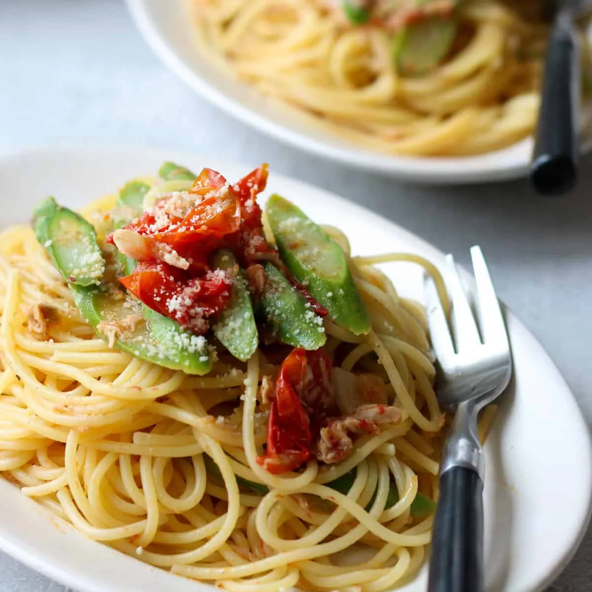 Easy Tuna and Asparagus Pasta