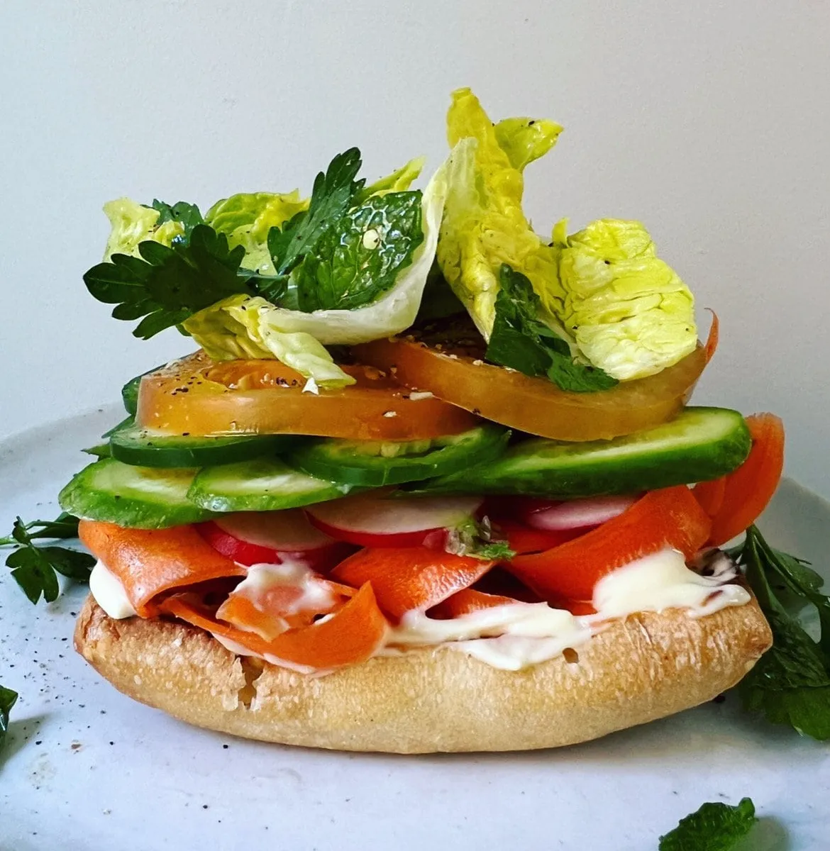 Aussie Salad Sandwich