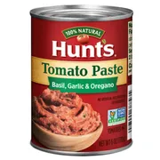 Hunt's Tomato Paste With Basil Garlic And Oregano