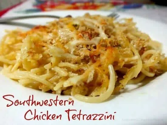 Chicken Tetrazini Southwestern Style