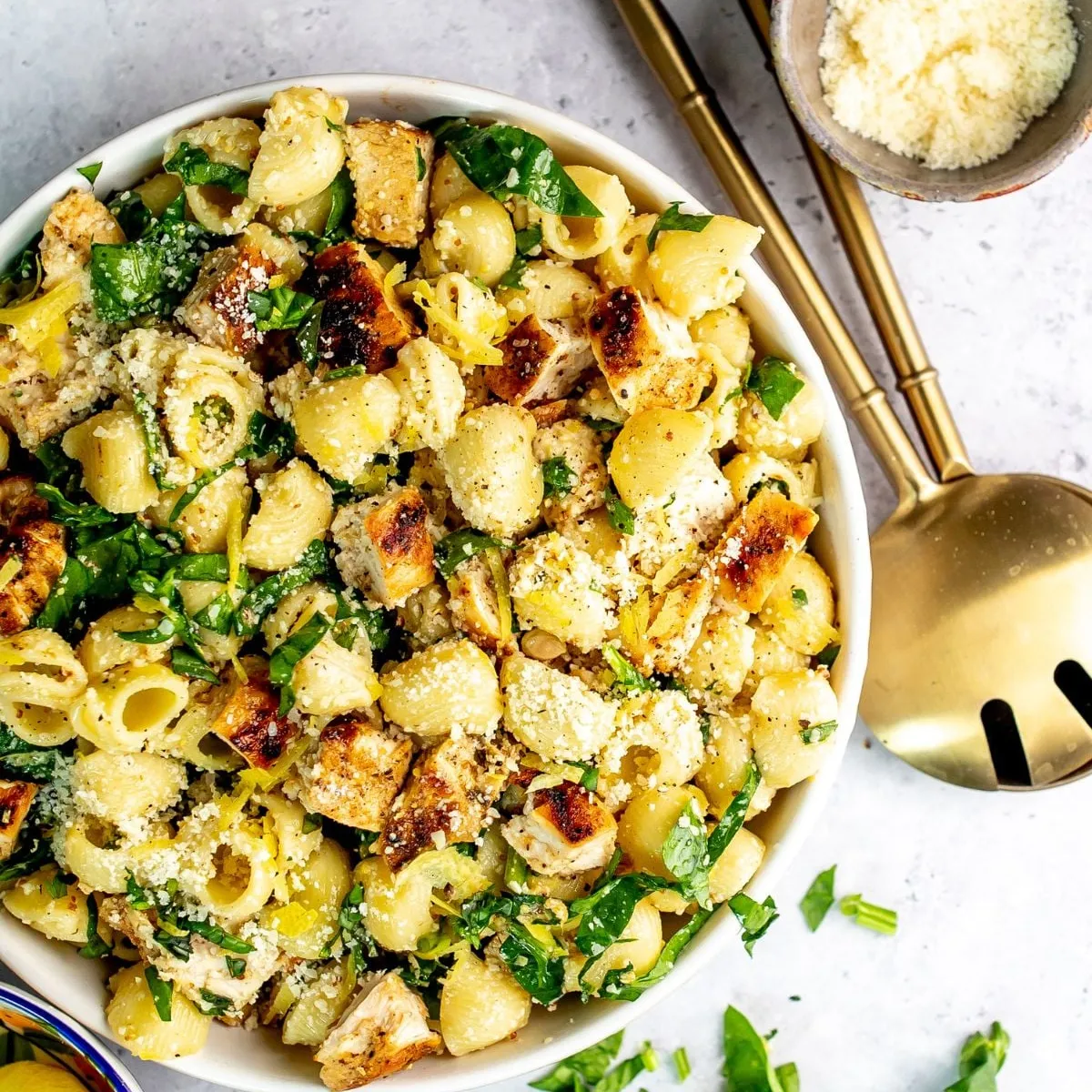Lemon Basil Pasta Salad