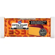 Kroger Cheese, Extra Sharp Cheddar