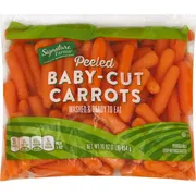 Signature Farms Carrots, Baby-Cut, Peeled
