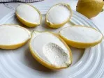 Recipe 'Lemon Mousse in Lemon Shells'