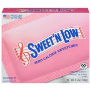 Sweet'N Low Sweetener, Zero Calorie