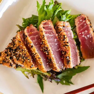 Recipe 'Seared Ahi Tuna (Sesame–Togarashi Crust)'