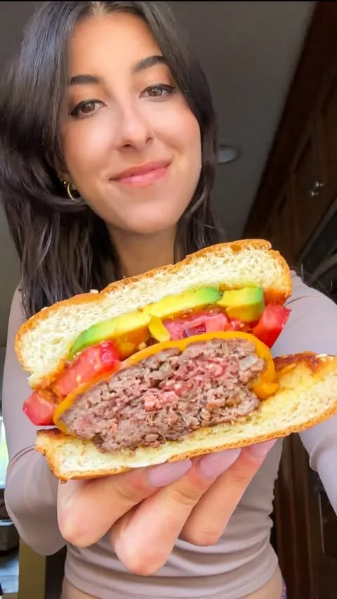 Mom's Dope Cheeseburger Recipe with Jalapeño Bourbon Baked Beans