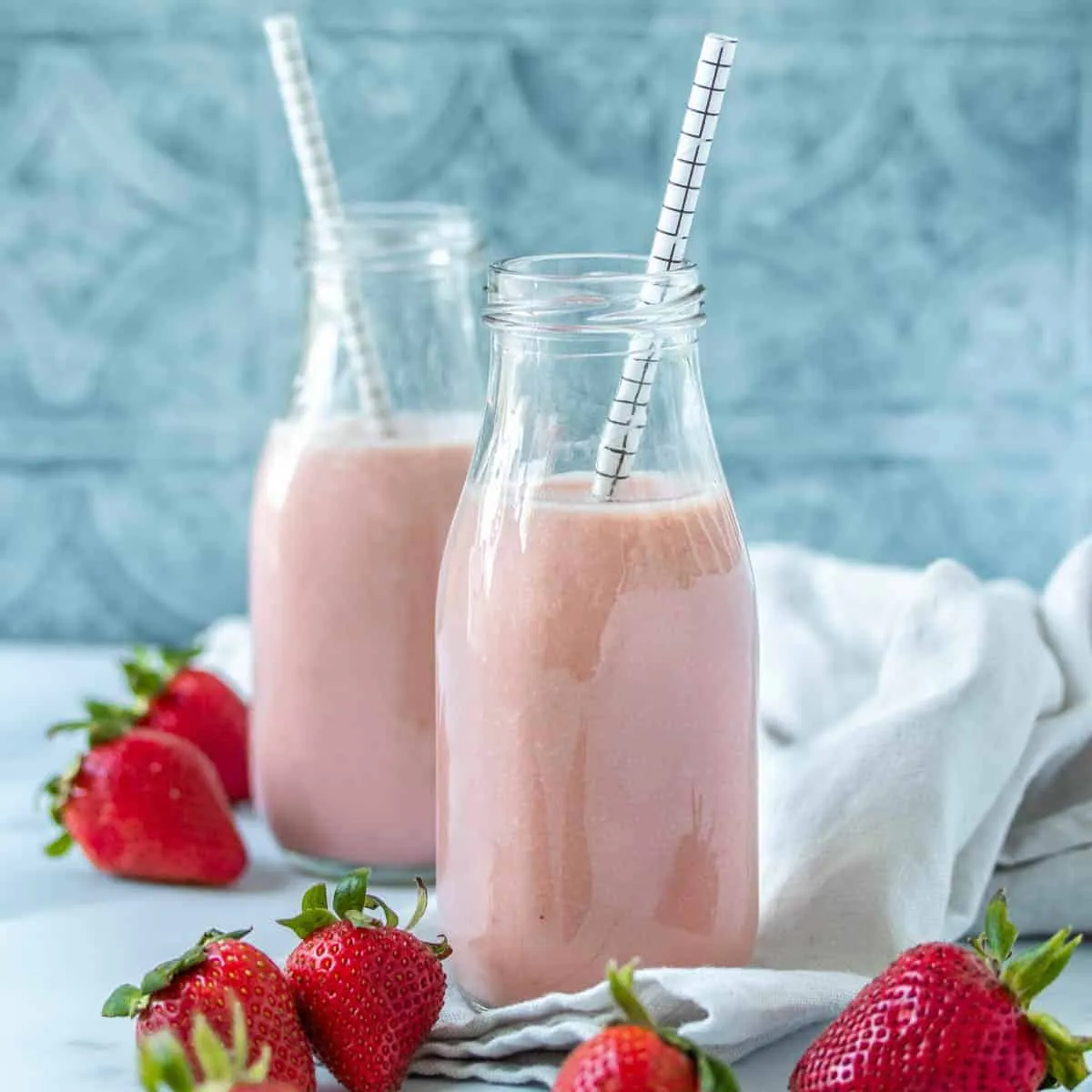 Vegan Strawberry Milk