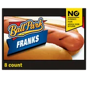 Ball Park Hot Dogs, 8 Count