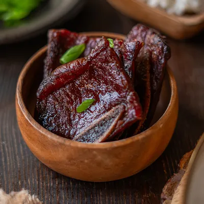 Recipe 'Pipikaula: Short Rib (Smoky Hawaiian Dried Beef)'
