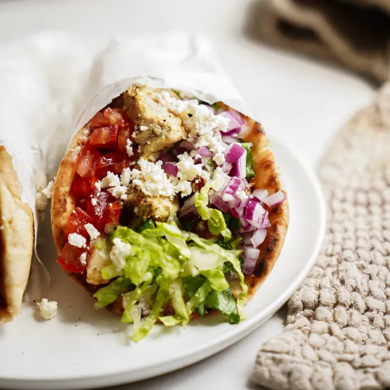 Grilled Chicken Gyro