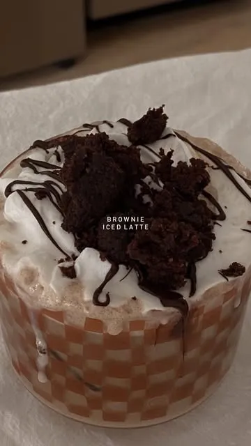 Brownie Iced Latte