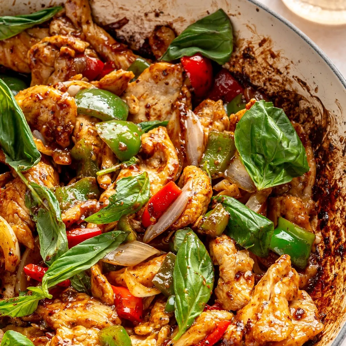 Black Pepper Chicken Stir Fry