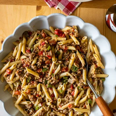 Recipe 'Italian Sausage Tomatoes Peppers and Onions'