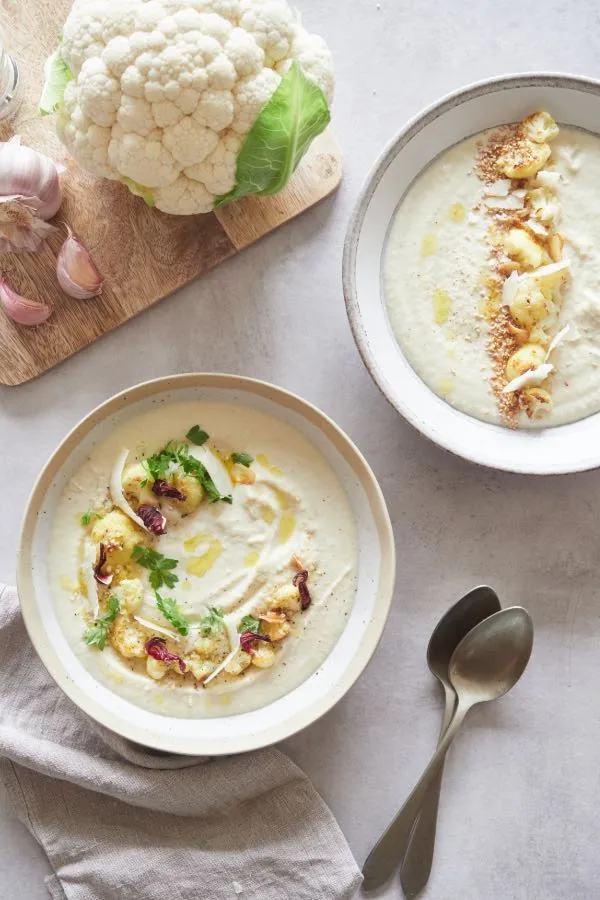 Keto Cauliflower Soup