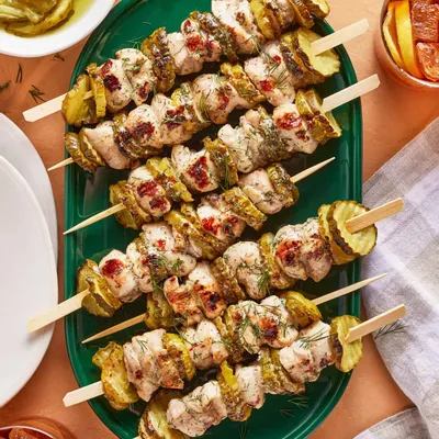 Recipe 'Dill Pickle Chicken Skewers'