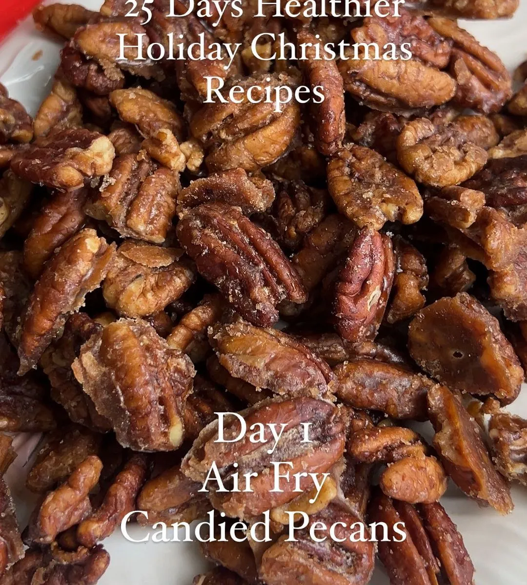 AIR FRY CANDIED PECANS
