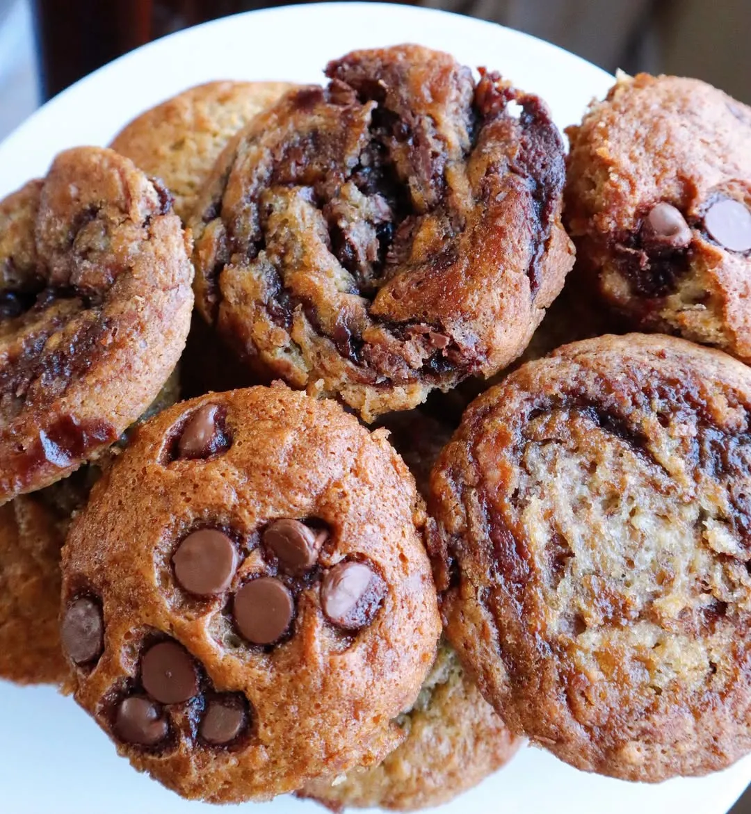 Chocolate Banana Muffins