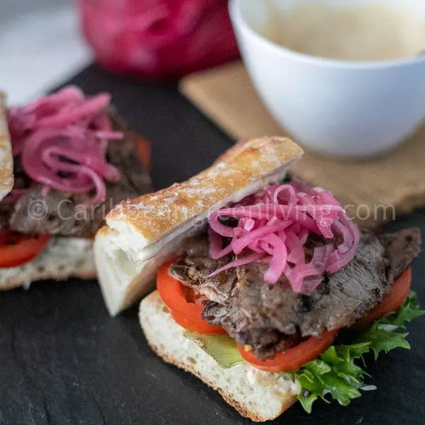 Steak Sandwich with Spicy Mayo