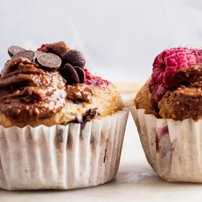 Recipe 'Healthy Raspberry Chocolate Cupcakes'