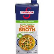 Swanson® Natural Goodness® Natural Goodness® 33% Less Sodium Chicken Broth