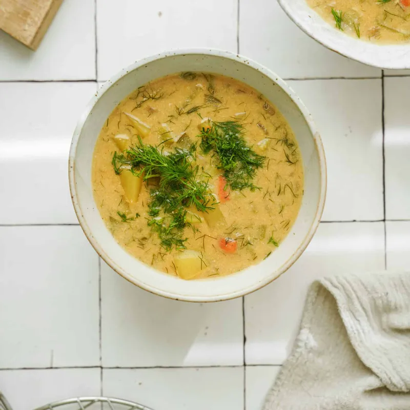 Dill Pickle Soup