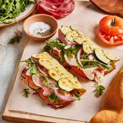 Recipe 'Viral Low Carb Zucchini Wraps'