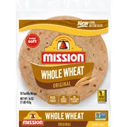 Mission Whole Wheat Soft Taco Flour Tortillas
