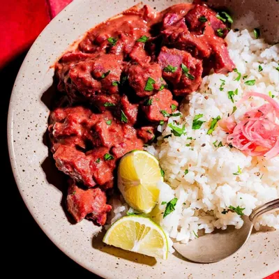 Recipe 'Creamy Purple Sweet Potato Curry'