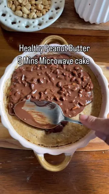 Healthy Peanut Butter Cake