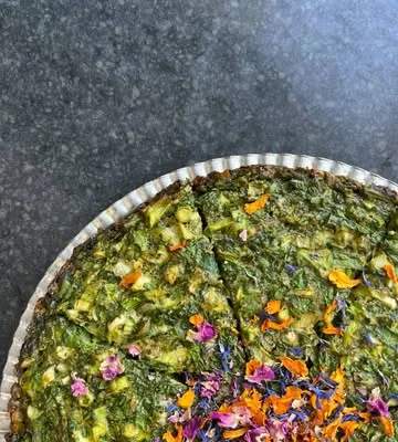 Recipe 'Green Eggs and Kalbas (Kuku & Kalbas)'